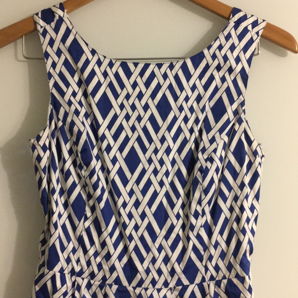 Lands End fit and flare dress